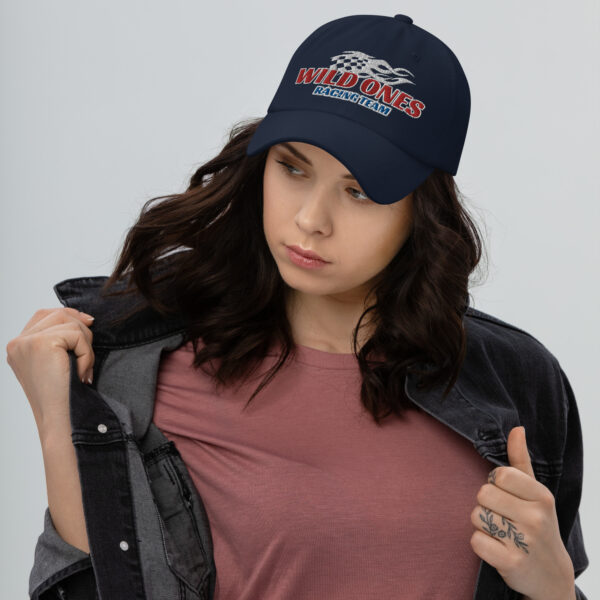 🔥 Navy Blue Wild Ones Racing Team Dad Hat - One Size Fits All | Wild Ones Never Die 🏁